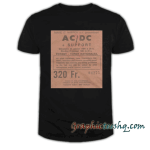 AC DC 81 tee shirt