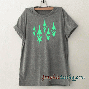 Dead Pikmin Inspired Glow in the Dark Tee Shirt