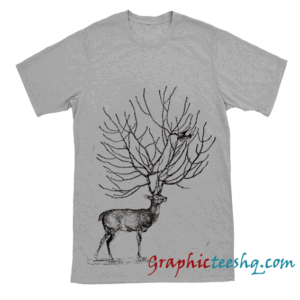 Deer Bird Tee American Apparel