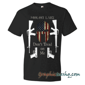 Molon Labe Don't Tread On Me Black