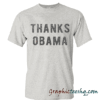 Thanks Obama