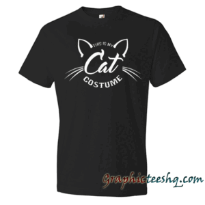 This Is My Cat Costume Black