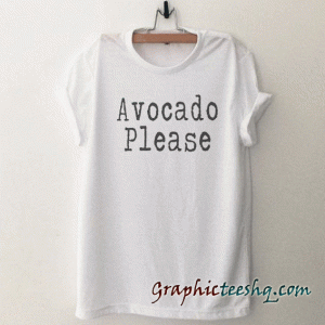 Avocado tee shirt