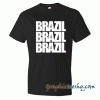 Brazil Three Words tee shirt