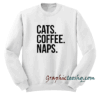 Cats Coffee Naps Hoodie