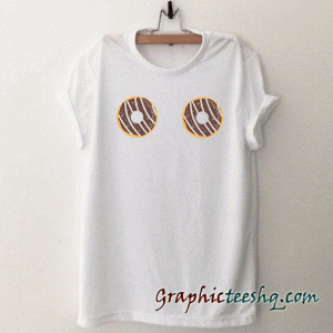 Donut boob tee shirt