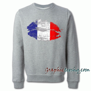 French Kiss French Terry Stylish Raw Edge Off Shoulder Women Top France Terry Sweatshirt