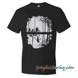 Inspired by the Upside down - Stranger Things tee shirt