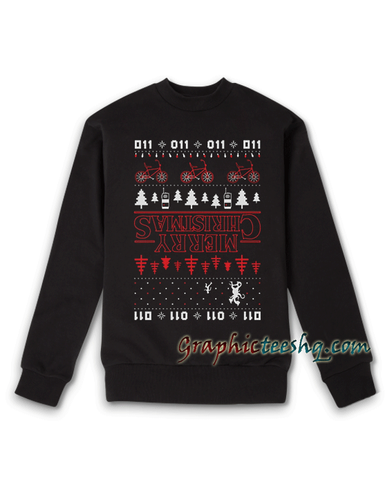 Merry Christmas The Upside Down Ugly Christmas Women's Crewneck Sweatshirt Merry Christmas The Upside Down Ugly Christmas Women's Crewneck Sweatshirt