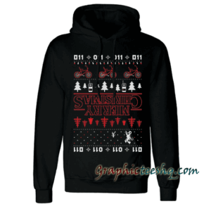 Merry Christmas The Upside Down Ugly Christmas Hoodie