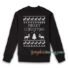 Merry Christmas Ugly sweater Crewneck White Sweatshirt