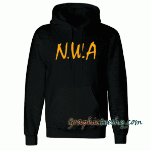 NWA Orange Logo Hoodie