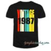 Retro Vintage 1987 tee shirt