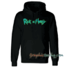 Rick and Morty logo Hoodie