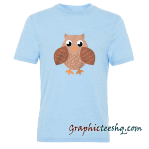 Sitting Owl Children's tee shirt