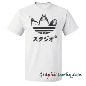Studio Ghibli Sports Logo Men's tee shirt