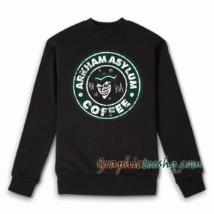 The Joker DC Comics Arkham Asylum Starbucks Sweatshirt