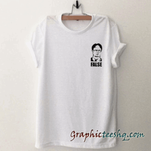 The Office Dwight Schrute False tee shirt