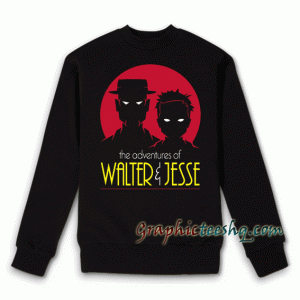 Walt and Jesse The Animated Series Sweatshirt 