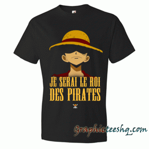 Roi des pirates tee shirt