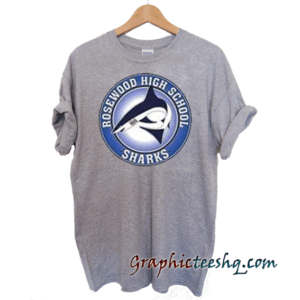 Rosewood high school sharks tee shirt