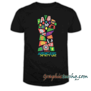 Avengers Infinity War Pop Art tee shirt