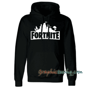 Fortnite Art Title Black Hoodie