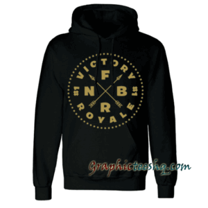 Fortnite Battle Royale-Victory Royale Badge Gold Hoodie