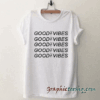 Good Vibes Peace tee shirt