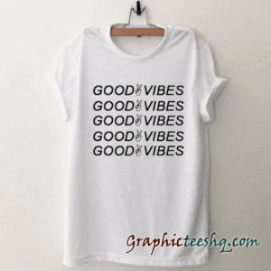 Good Vibes Peace tee shirt