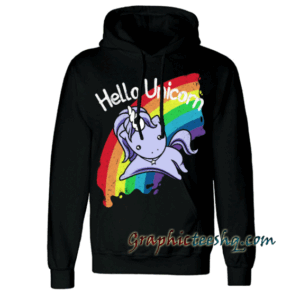 Hello Unicorn Hoodie