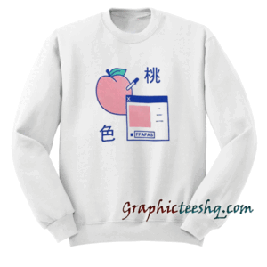 Japanese Milk & Peach Sweatshirt