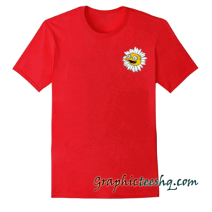 Pocket Tee-Mole Daisy tee shirt
