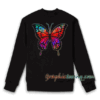 Psychedelic Butterfly Sweatshirt