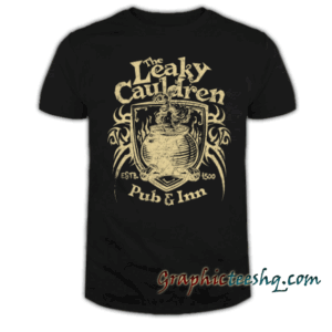 The Leaky Cauldren tee shirt