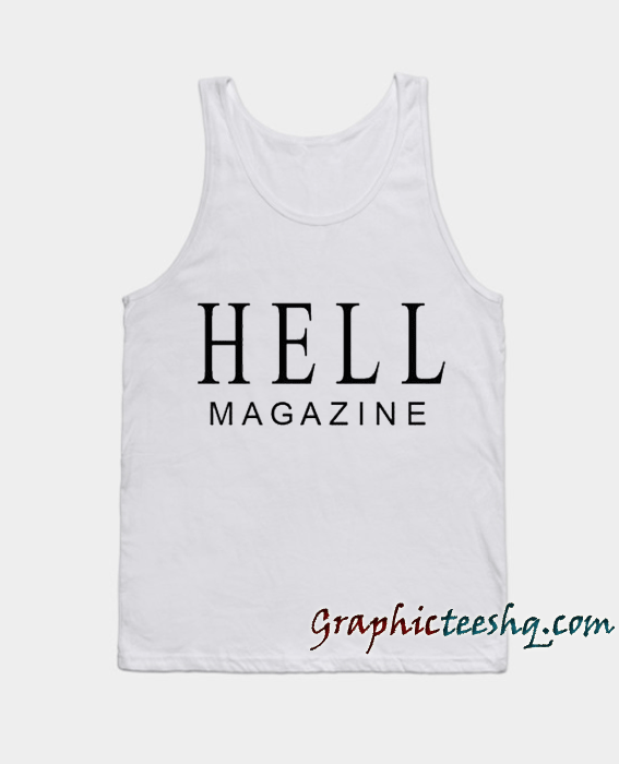 hell magazine Adult Tank top hell magazine Adult Tank top