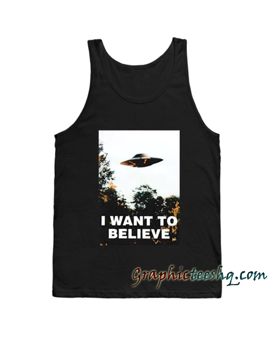 i want to believe Adult Tank top i want to believe Adult Tank top