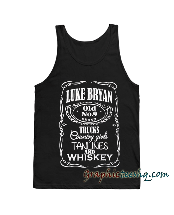 luke bryan whiskey Adult Tank top luke bryan whiskey Adult Tank top