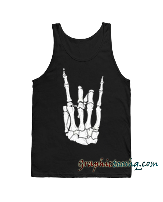 skeleton hand vast Adult Tank top skeleton hand vast Adult Tank top