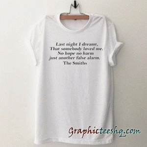 False Alarm tee shirt