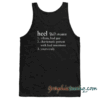 Heel Dictionary Tank top