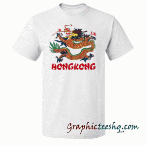 Hongkong Dragon tee shirt