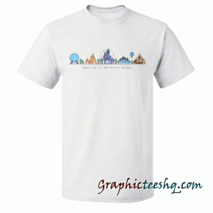 Meet me at my Happy Place tee shirt