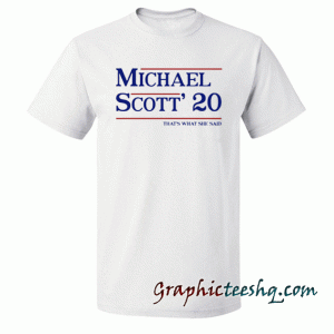 Michael Scott 20 tee shirt