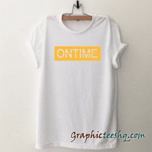 Ontime Yellow tee shirt