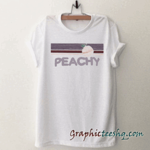 Peachy tee shirt