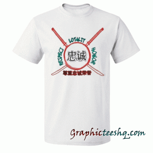 Respect Loyalty Honor tee shirt