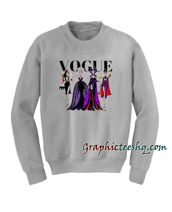 Vogue Disney Unisex Sweatshirt Vogue Disney Unisex Sweatshirt