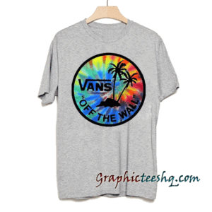 vans tie dye tee shirt
