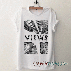 views drake tee shirt